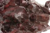 Natural, Red Quartz Crystal Cluster - Morocco #232883-3